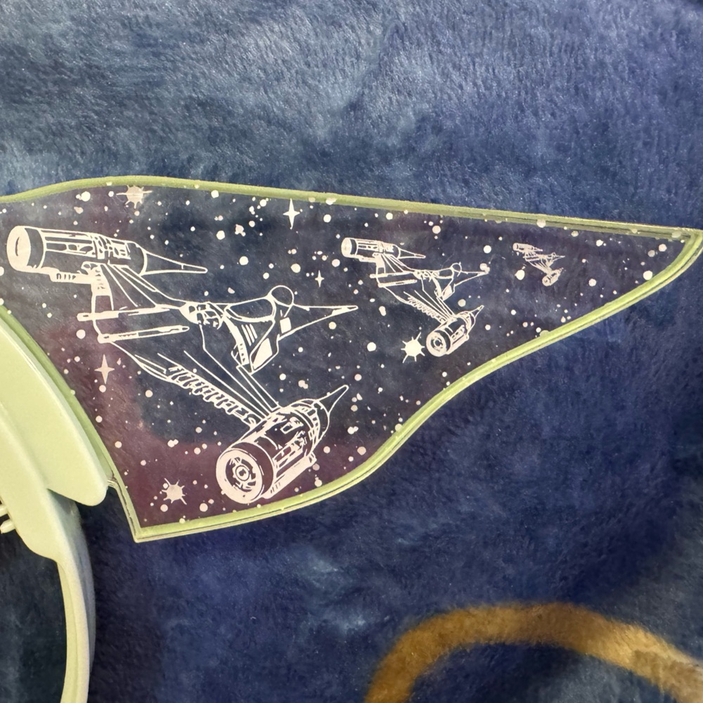 Star Wars Grogu Mandalorian Light Up Glow Ears Headband - Disney NEW WITH TAGS - Picture 4 of 6